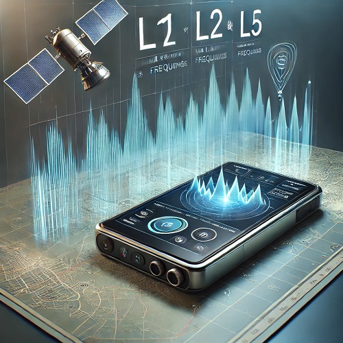 GPS Frequencies: L1, L2 and L5